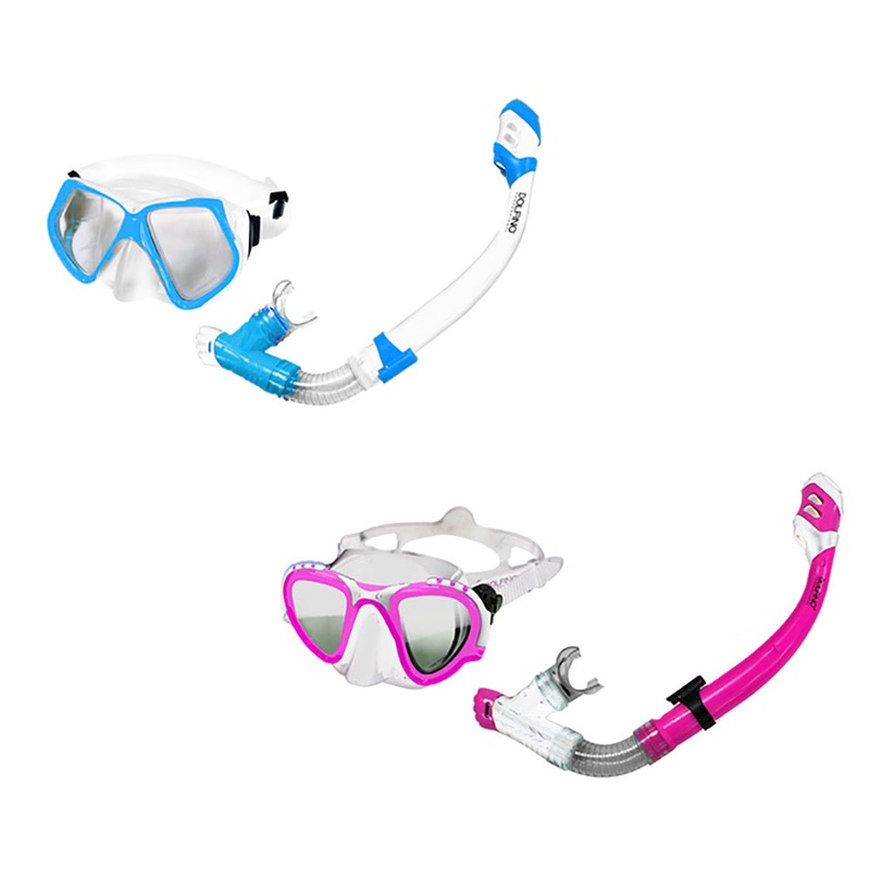 Aqua Leisure Gemini Pro Adult Combo Dive Set Mask  Snorkel *Assorted Colors
