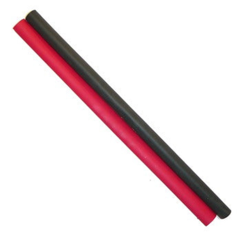 1/2 inch Combo Heat Shrink tubing 1 Red/1 Black