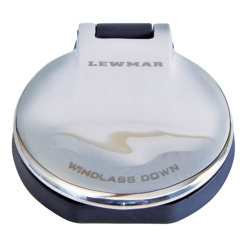 Lewmar Deck Foot Switch – Windlass Down – Stainless Steel