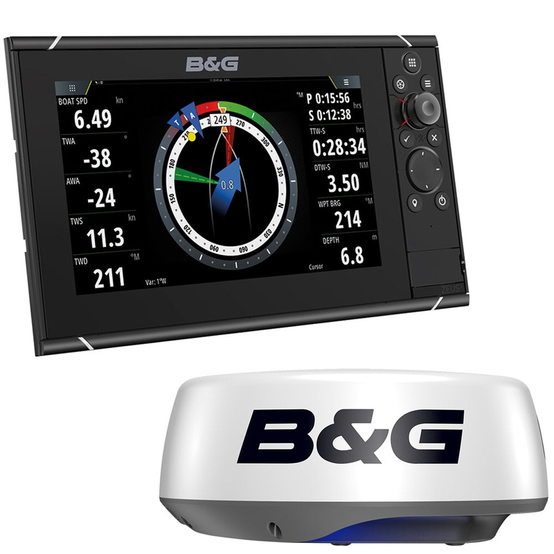 BG Zeus 3S 12 Combo Multi-Function Sailing Display Radar Bundle HALO20+ 20″ Radar Dome – No HDMI Video Outport [000-15562-002]